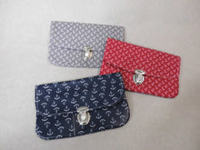 Lade das Bild in den Galerie-Viewer, Kleine Geldbörse Anker versch. Farben