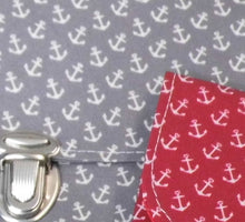 Lade das Bild in den Galerie-Viewer, Kleine Geldbörse Anker versch. Farben