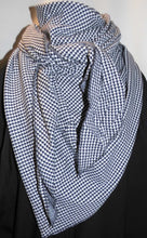 Lade das Bild in den Galerie-Viewer, XXXL Tuch Baumwolle Fischgräte